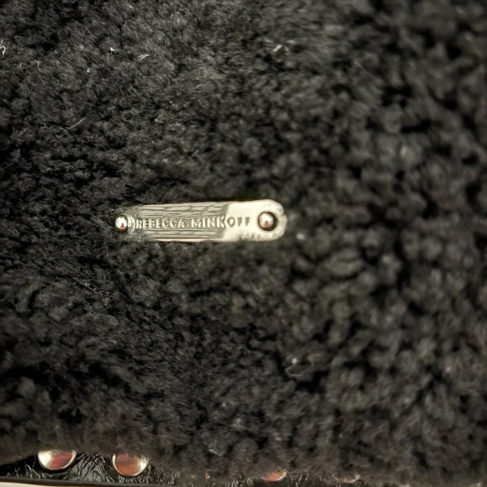 Rebecca Minkoff Black Shearling Shoulder or Crossbody bag - Picture 3 of 8